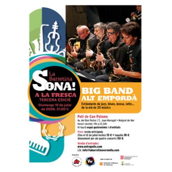 Barretina Sona a la Fresca. "Big Band Alt Empordà"