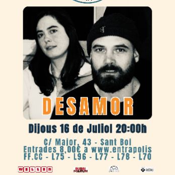 DESAMOR en Concert a La Platja de Cal Ninyo