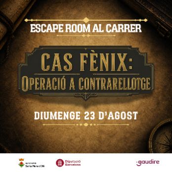 Escape Room Santa Maria d'Oló - Cas Fènix: Operació a Contrarellotge